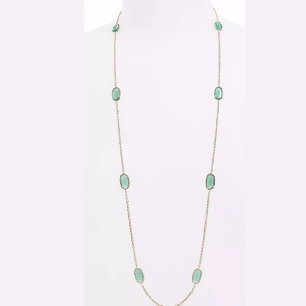 New Authentic Kendra Scott DAINTY Gold necklace